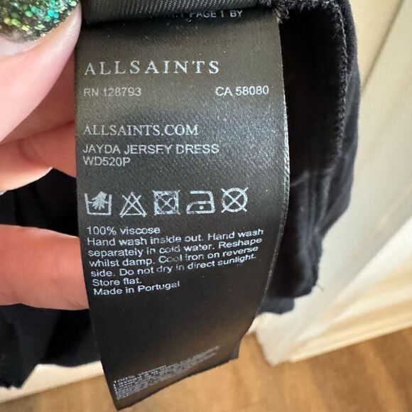 Allsaints Jayda Jersey Dress - Picture 7 of 7